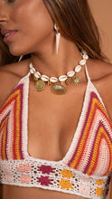 Load image into Gallery viewer, Sunkissed Shell Cowrie Choker Necklace