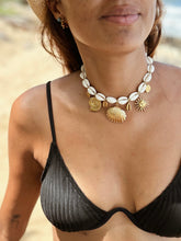 Load image into Gallery viewer, Sunkissed Shell Cowrie Choker Necklace