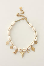 Load image into Gallery viewer, Coastal Cowgirl Cowrie Choker Necklace