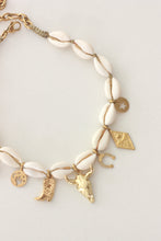 Load image into Gallery viewer, Coastal Cowgirl Cowrie Choker Necklace