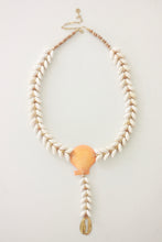 Load image into Gallery viewer, The Original Cowrie Belt with Orange Shell