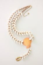 Load image into Gallery viewer, The Original Cowrie Belt with Orange Shell