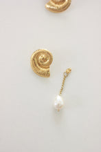Load image into Gallery viewer, Swirl Shell Earrings