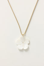 Load image into Gallery viewer, Carved Mother of Pearl Necklace (big pendant)