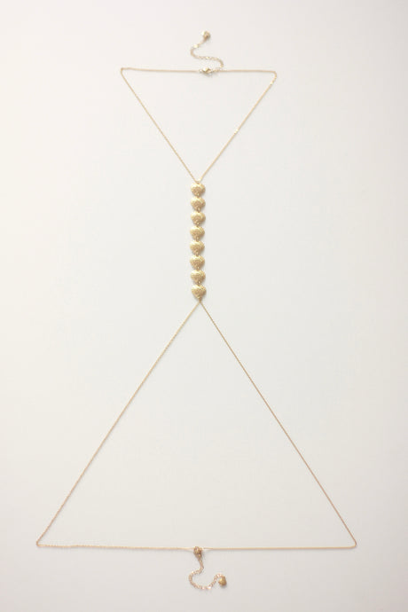Golden Scallop Body Chain