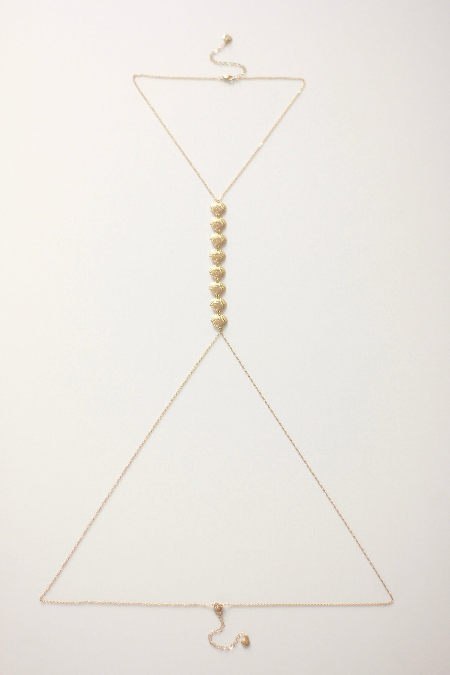 Golden Scallop Body Chain
