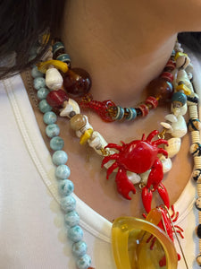 PREORDER Statement Crab Necklace