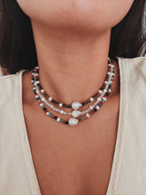 Load image into Gallery viewer, Rose Quartz and Pearls Necklace