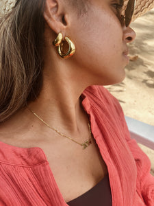 Carmen Hoop Earrings (gold)