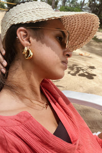 Carmen Hoop Earrings (gold)