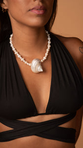 Pearly Turbo Necklace