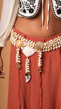 Load image into Gallery viewer, The Original Cowrie Belt with Gold Shell
