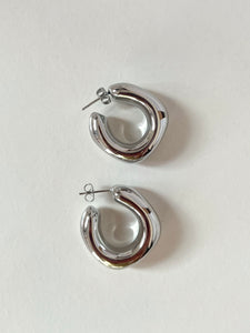 Carmen Hoop Earrings (silver)