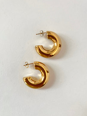 Tully Hoop Earrings 1.0 (gold)