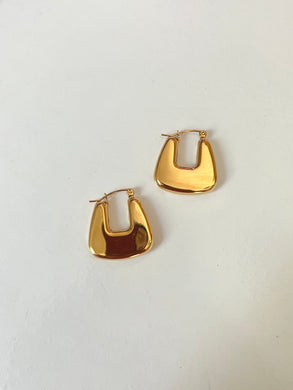 Chad Hoop Earrings (gold)