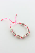 Load image into Gallery viewer, The Best Seller Cowrie Bracelet (pink)