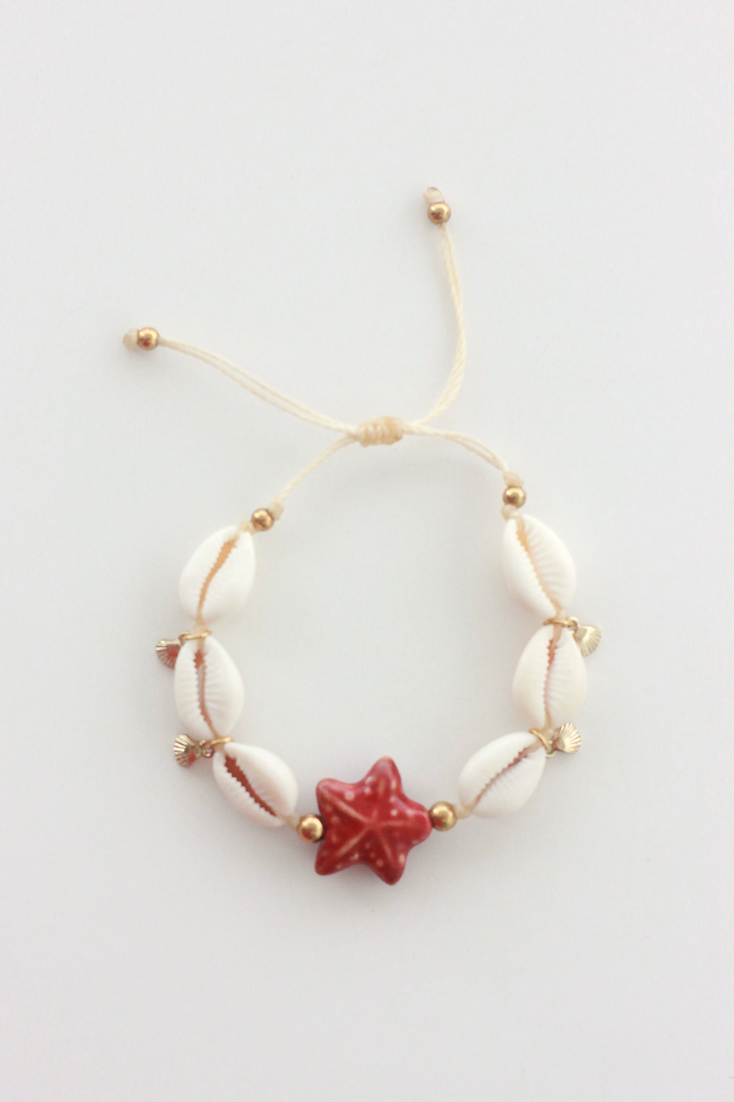 Starfish Cowrie Bracelet