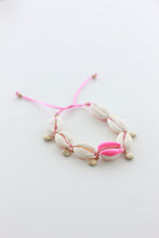 Load image into Gallery viewer, Pink Cowrie Bracelet