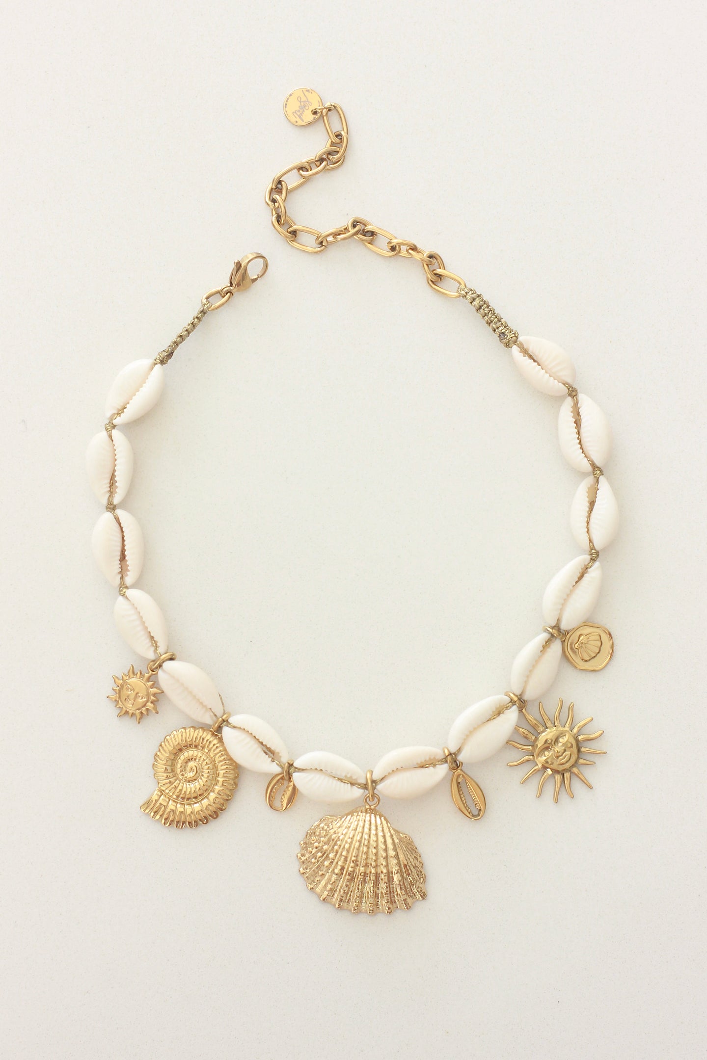 Sunkissed Shell Cowrie Choker Necklace