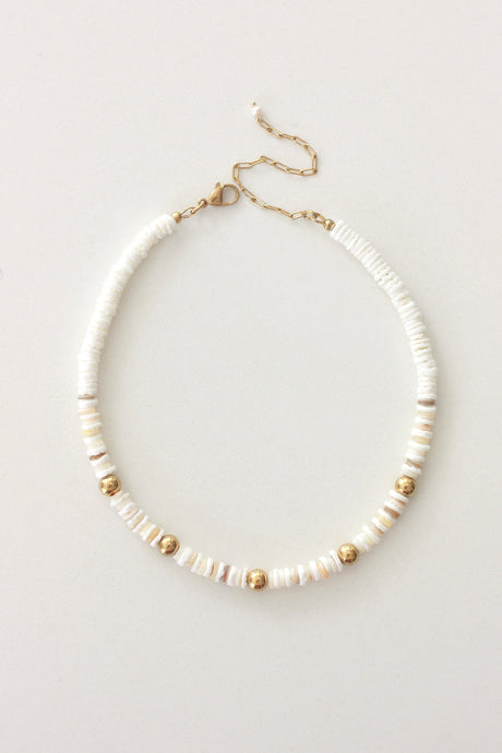 Laurel Surfer Necklace I (gold)