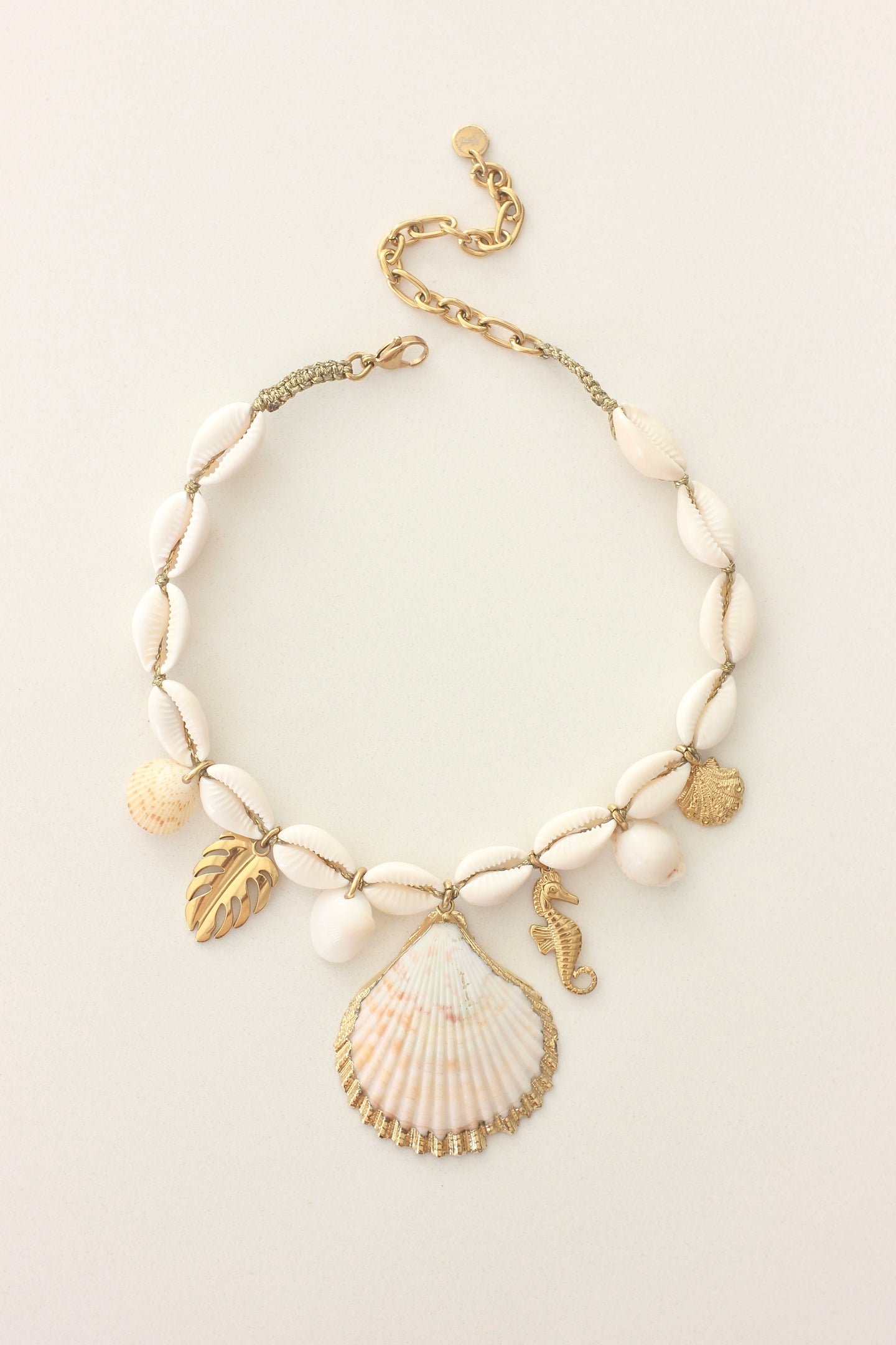 Tropical Vibe Cowrie Necklace