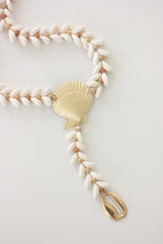 Load image into Gallery viewer, The Original Cowrie Belt with Gold Shell