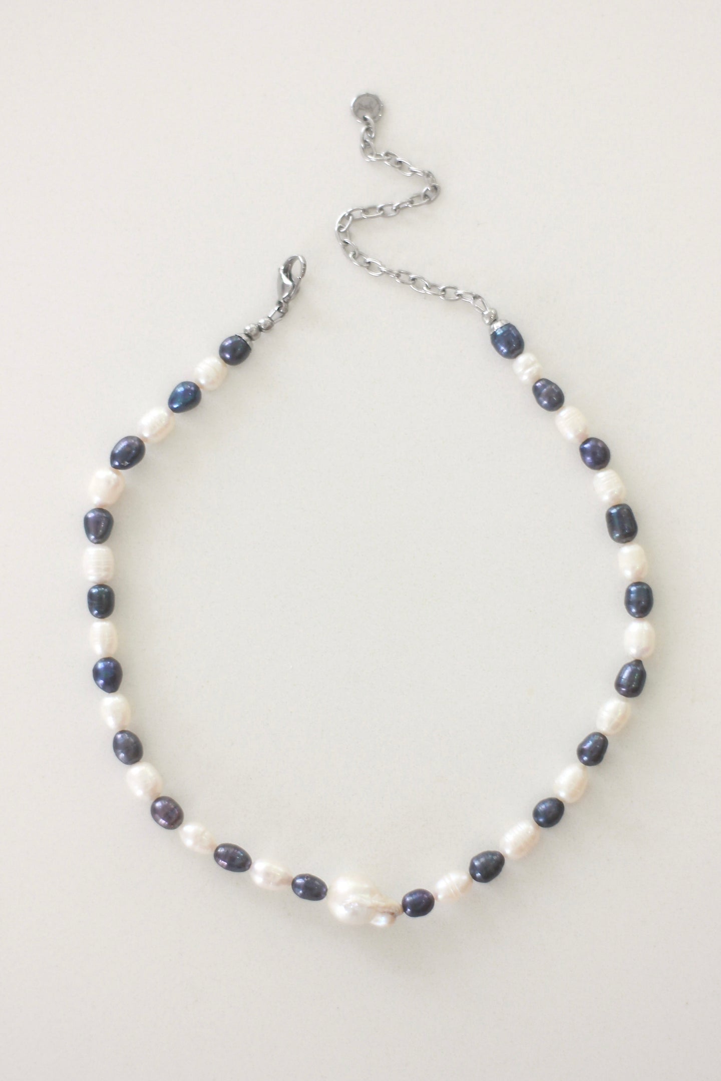 Midnight Pearl Necklace