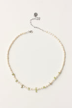 Load image into Gallery viewer, Pearls + Peridot Necklace
