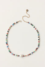 Load image into Gallery viewer, Mixed Agate and Pearls Necklace