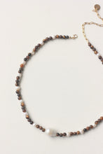 Load image into Gallery viewer, Tiger Eye &amp; Pearls Necklace