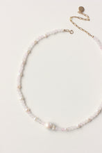 Load image into Gallery viewer, Rose Quartz and Pearls Necklace