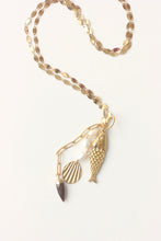 Load image into Gallery viewer, Glowing Fish Tiger Eye Necklace