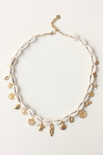 Load image into Gallery viewer, Cowrie Hat Band &amp; Necklace + FREE RANDOM HAT