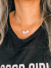 Load image into Gallery viewer, Rose Quartz Chips Necklace