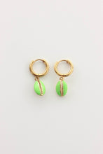 Load image into Gallery viewer, Valeria Earrings (neon green)