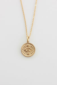 Eye see You Coin Necklace 2.0