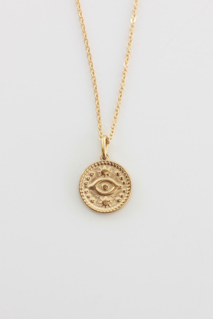 Eye see You Coin Necklace 2.0