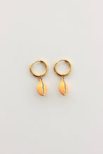 Load image into Gallery viewer, Valeria Earrings (neon orange)