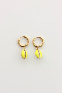 Valeria Earrings (neon yellow)