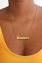 Load image into Gallery viewer, Proud Dominicana necklace 1.0