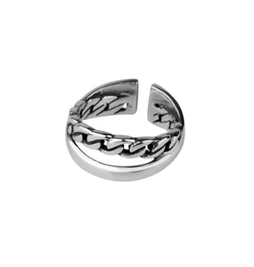 Chain Me Up 925 Sterling Silver Ring 1.0