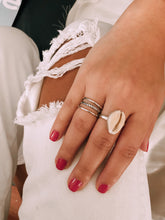 Load image into Gallery viewer, Three Band 925 Sterling Silver Ring