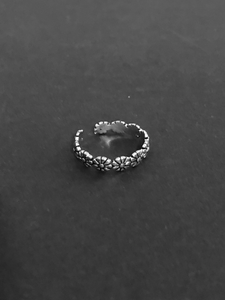 Connecting Flowers 925 Sterling Silver Ring