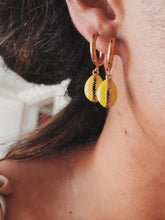 Load image into Gallery viewer, Valeria Earrings (neon yellow)