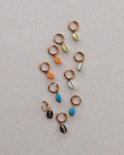 Load image into Gallery viewer, Valeria Earrings (neon orange)